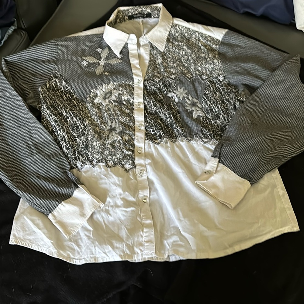 Button up gangster shirt